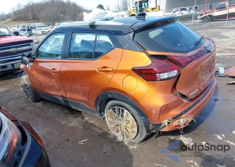 2023 Nissan Kicks Sv Xtronic Cvt from USA, damaged, VIN 3N1CP5CV6PL509166